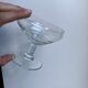 Set of 7 crystal champagne glasses 50s-60s
