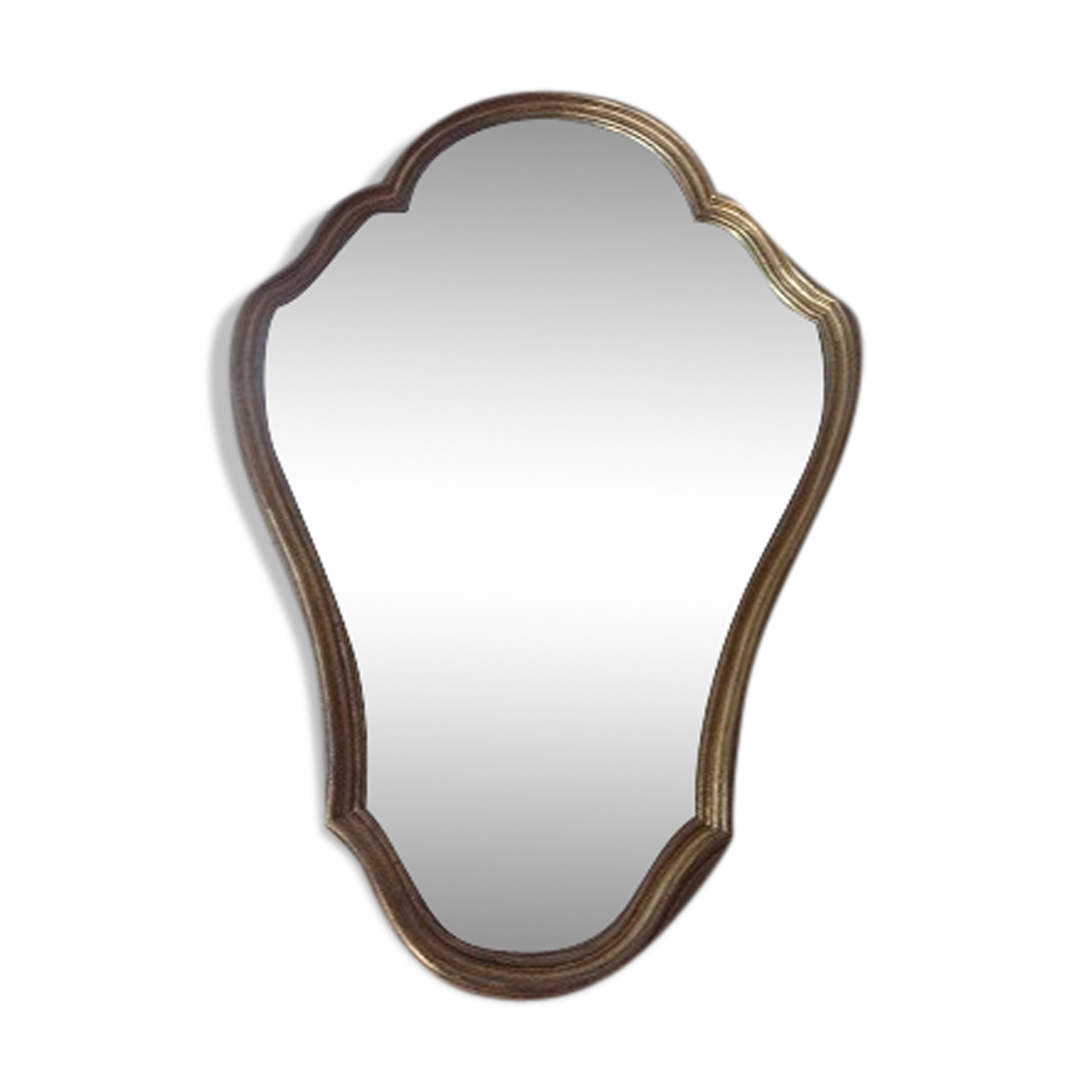 Large mirror gold