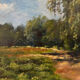 Landscape signed Roussel 20th century