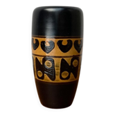 Vase en poterie ouest-allemande du milieu du siècle de WGP de Dümler & Breiden, années 1960