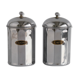 Coffee and sugar jars
