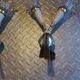 Pair of Lunel brass wall lamps