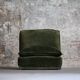 Vintage suede leather armchair, Italy, 1970s