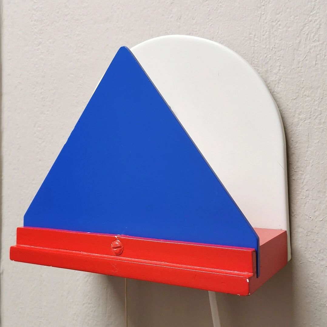 Wall lamp Ikea 1980 memphis