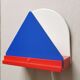 Lampe applique Ikea 1980 memphis