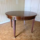 Round table and its 3 directoire style extensions