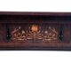 Inlay coat rack, western europe, early 20th century.