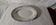Oval plate in opaque porcelain from Gien model Russia L 34 cm