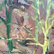 “Stream in the forest” by Modeste-Jean Lhomme. Liège school of landscape