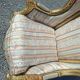 Louis XVI style wingback Bergère armchair