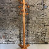 Coat rack in solid pine Scandinavian design