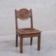 6 French deco oak dining chairs