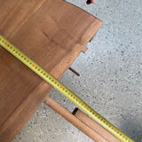 Oval art deco extendable dining table