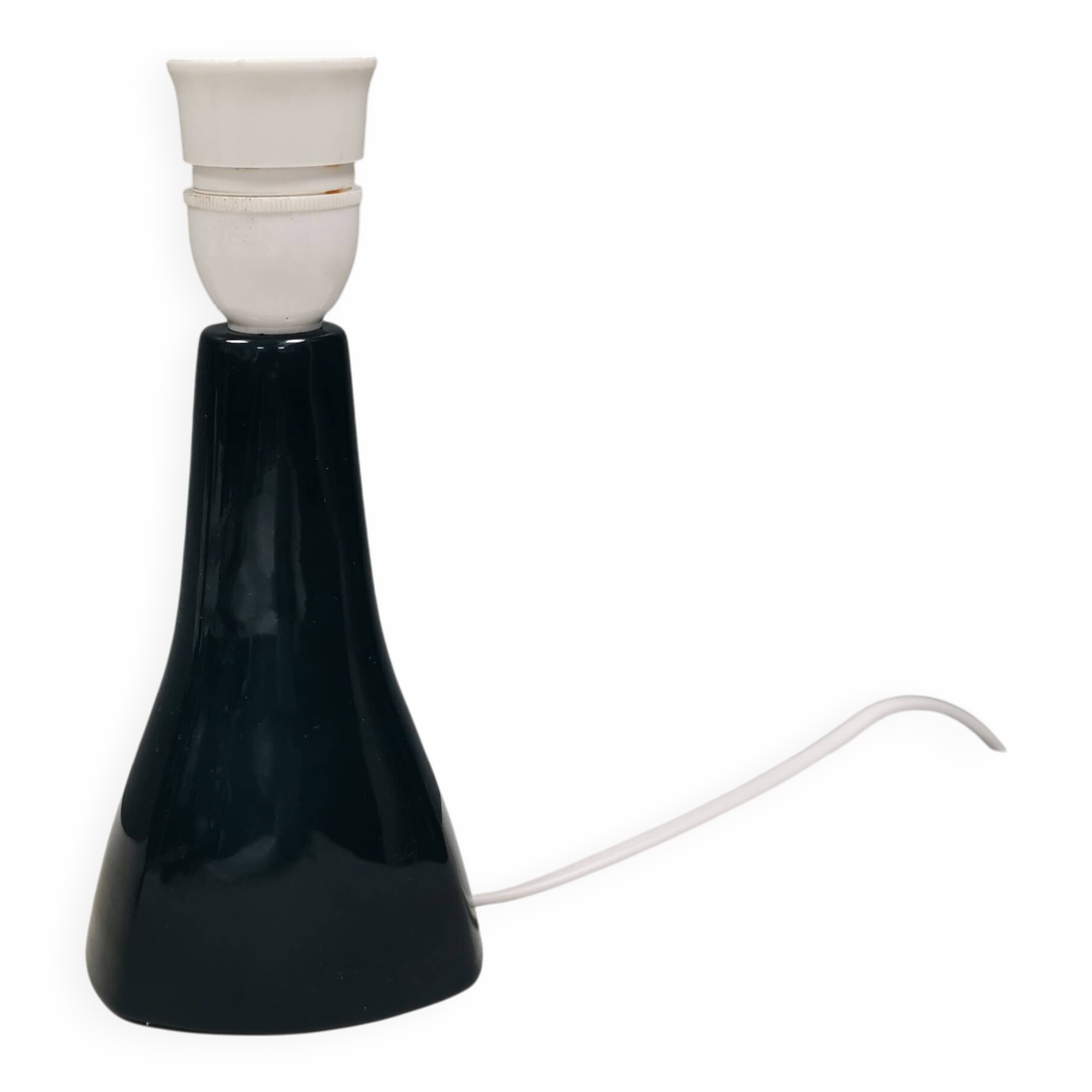 Small and rare LYFA ceramic table lamp, Denmark, 1970s.