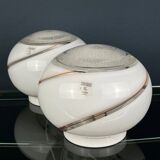 Murano glass table lamps Vetri Murano 004, Italy, 1970s, set of 2