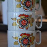 3 vintage Tognana cups
