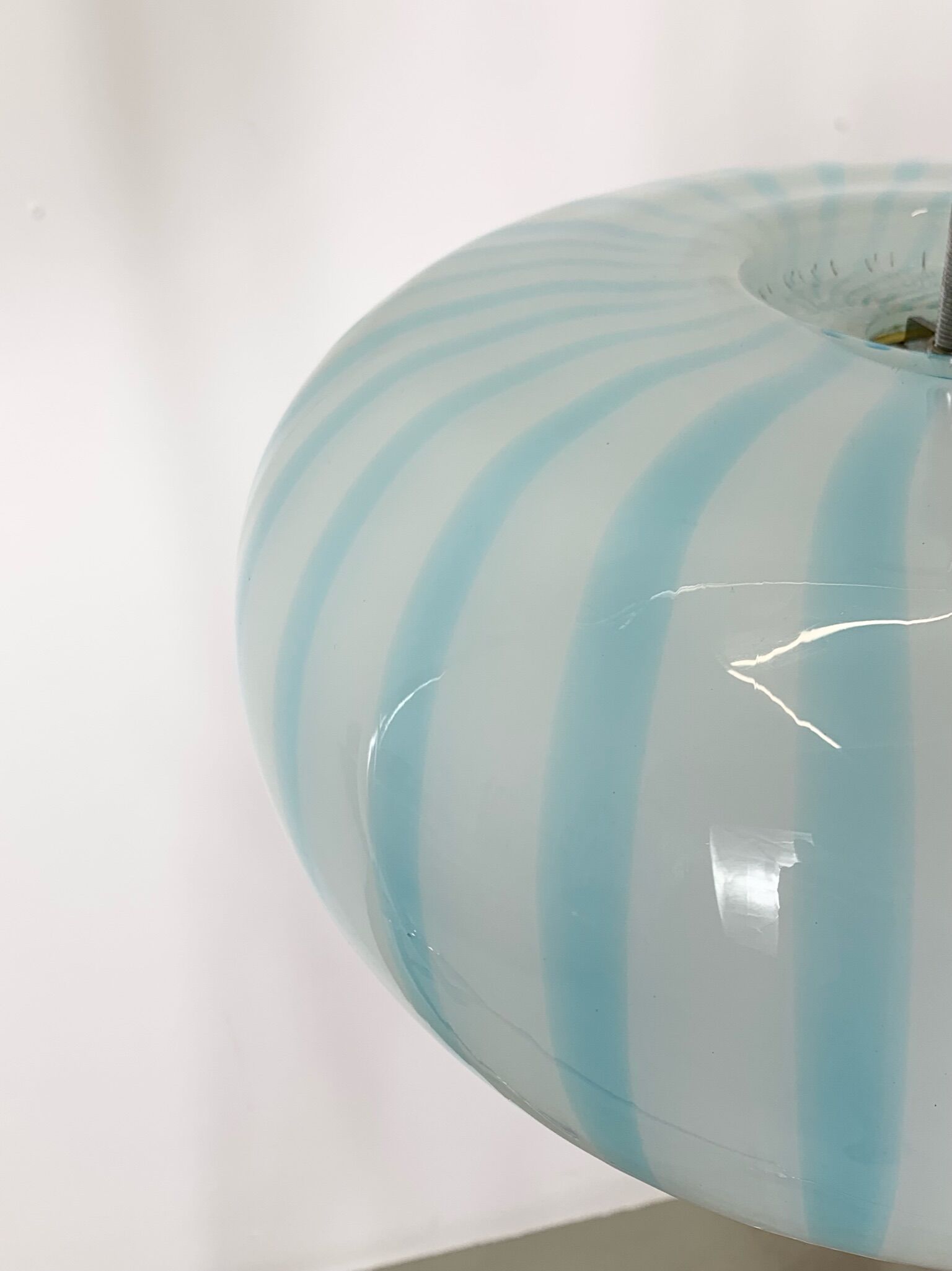 Italian Ceiling Lamp, Murano Glass  1960s