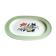Dish oval, Villeroy and Boch, flowery mint / early 1950s China