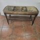 Antique walnut piano bench