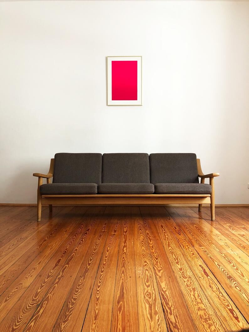 530 oak sofa by Hans j. Wegner for Danish Getama