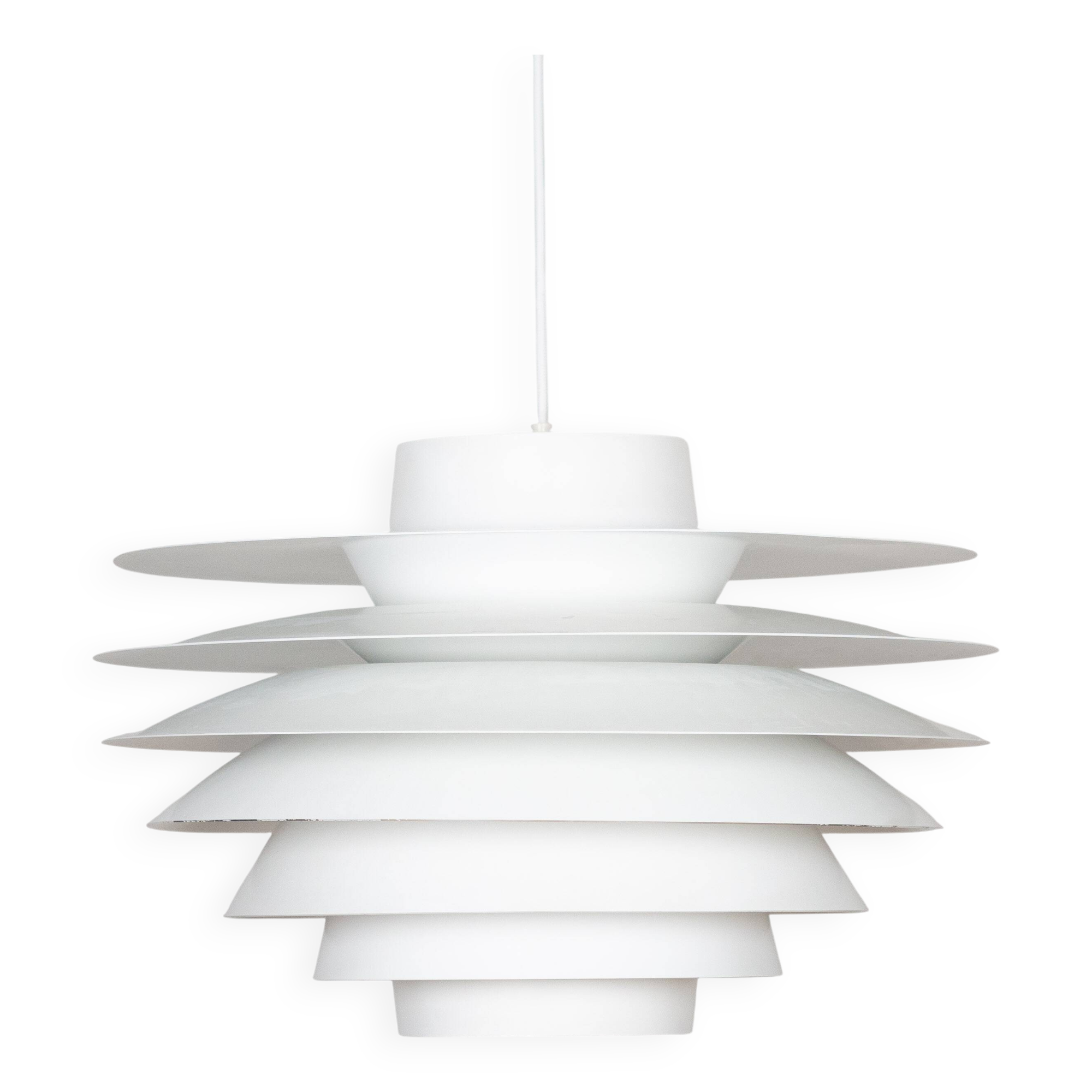 Danish vintage pendant lamp Verona by Svend Middelboe, Nordisk Solar, 1962