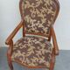 Pair of Louis Philippe-style armchairs