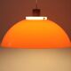 Pendant Lamp – Plastic and Teak, Model 549 – Uno & Östen Kristiansson for Luxus Vittsjö, Sweden, 1960s