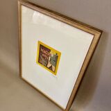 Original silkscreen printed signed 1977