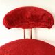 Chaise vintage "moumoute"  Pelfran