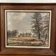 Tableau : Huile sur toile - paysage breton