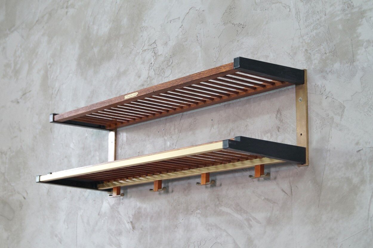 Mid-Century teak coatrack from Hafa, 1970