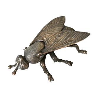 Brass fly ashtray
