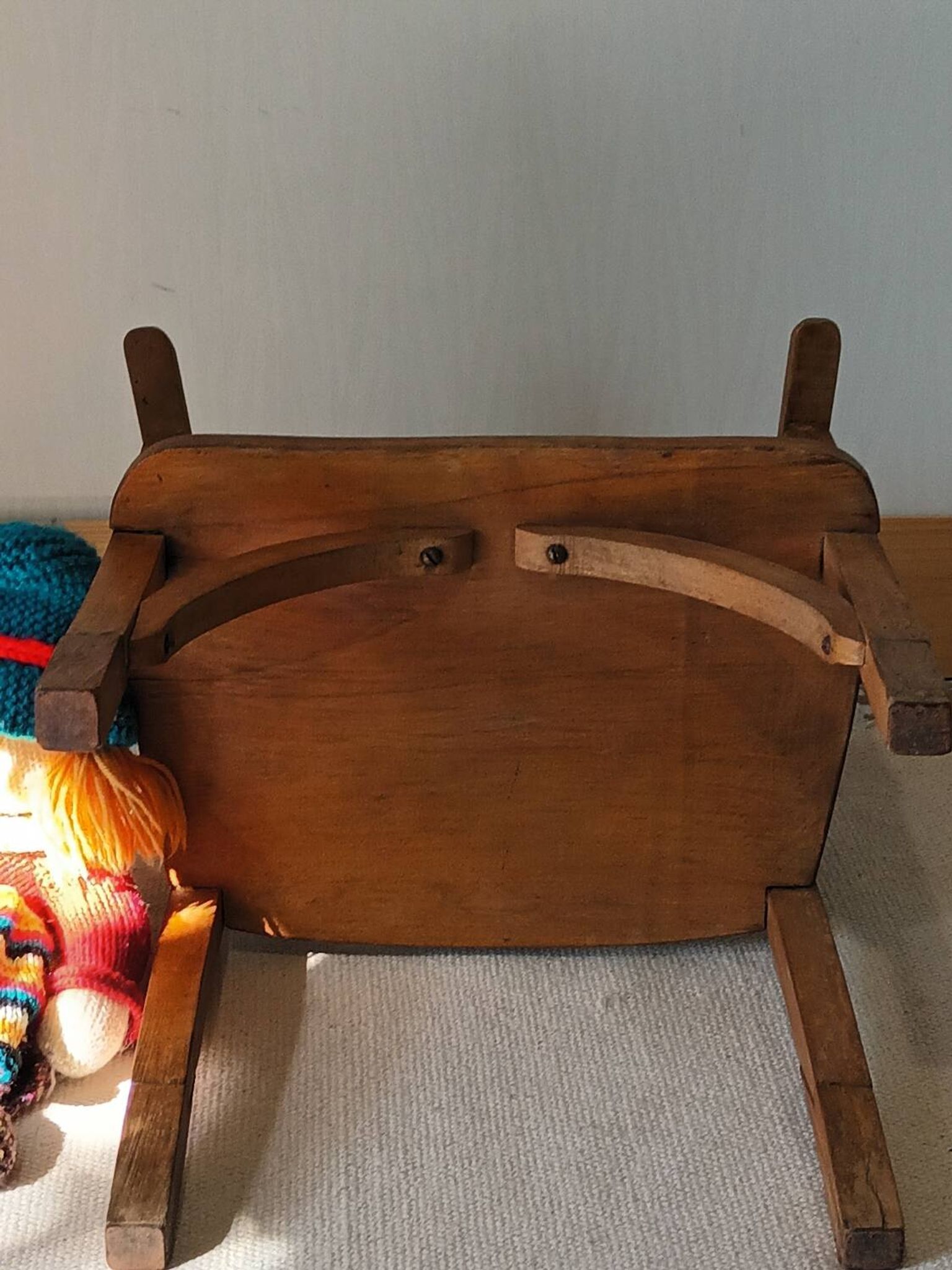 Vintage country-style children's armchair