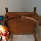 Fauteuil enfant campagnard vintage