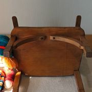 Vintage country-style children's armchair