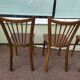 Lot de 4 chaises de bistrot bois Baumann