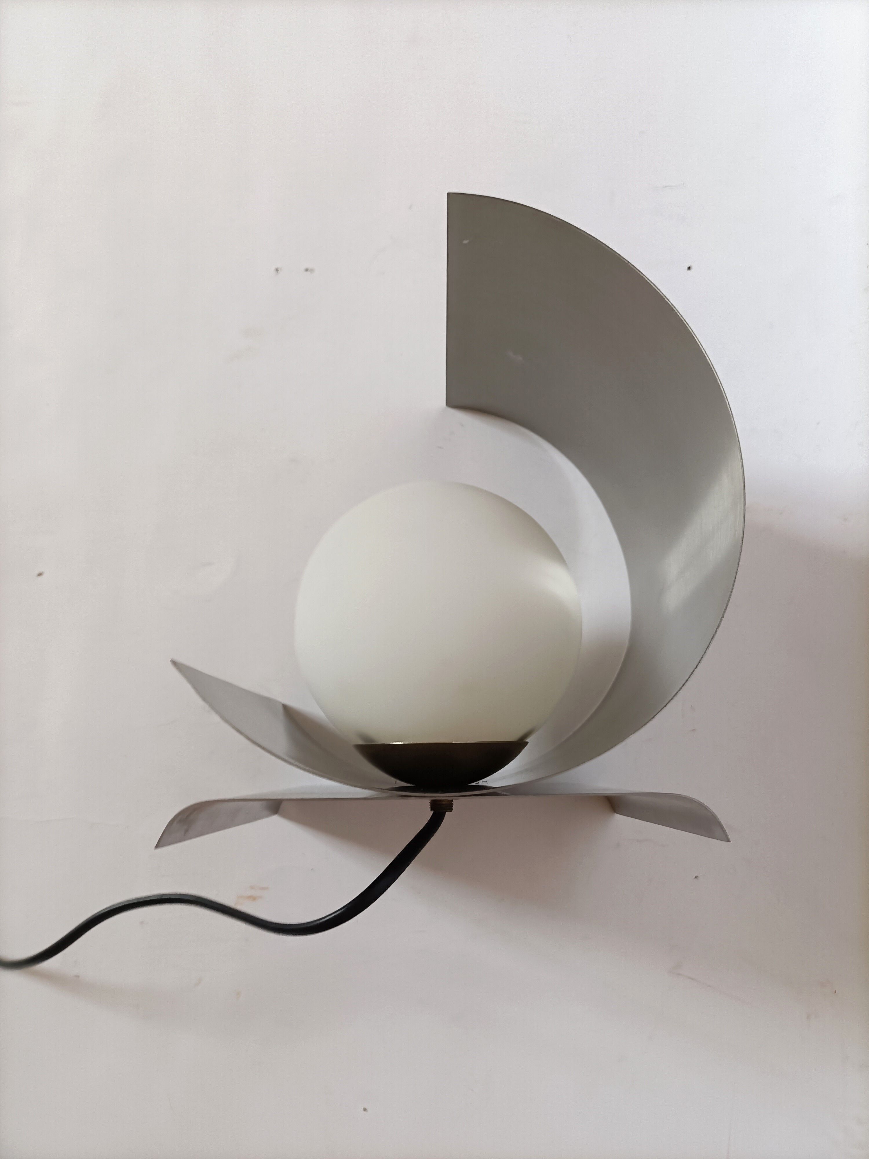 Modular lamp brushed aluminum 1970