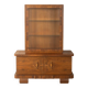 Wonderful two-piece Art Deco display cabinet from the 1920s