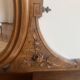 Antique dresser with pink marble.