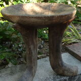 African wooden stool