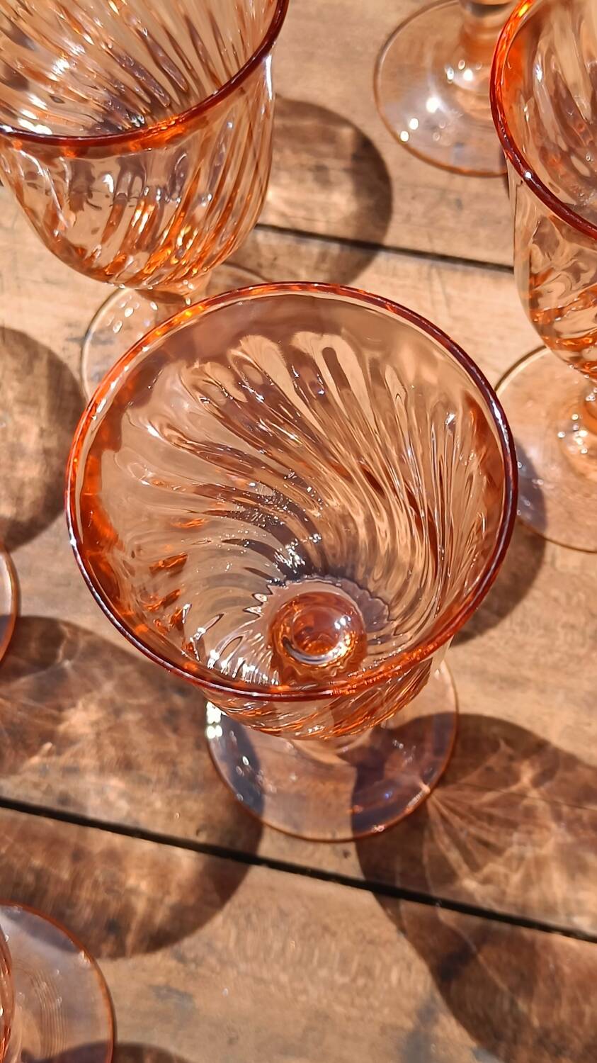 12 Rosaline wine glasses