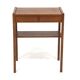 Scandinavian teak bedside table, Sweden, 1950.