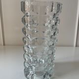 Vase en verre épais