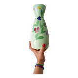 Saint Clement green ceramic vase