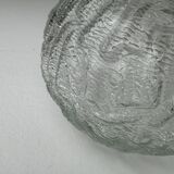 Lot of 3 vintage round glass pendants