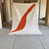 Traditional handmade Berber carpet 250cmx150cm