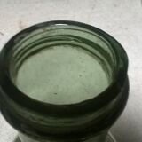Old blown glass bottle