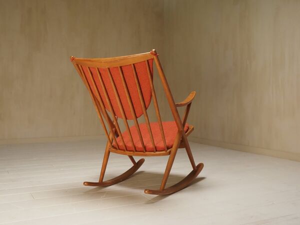 Fauteuil à bascule par Frank Reenskaug pour Bramin, 1958
