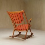 Rocking chair by Frank Reenskaug for Bramin, 1958