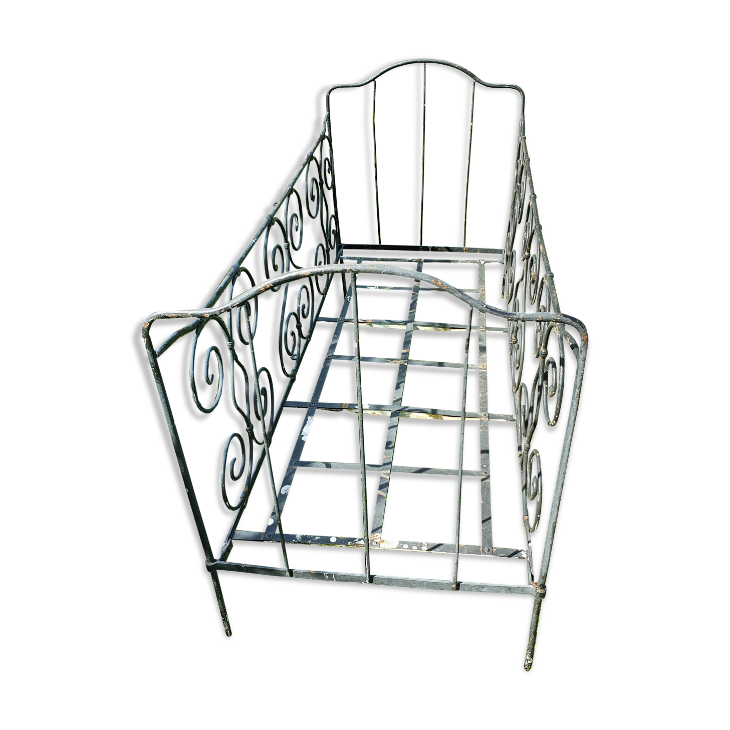 Children's folding bed